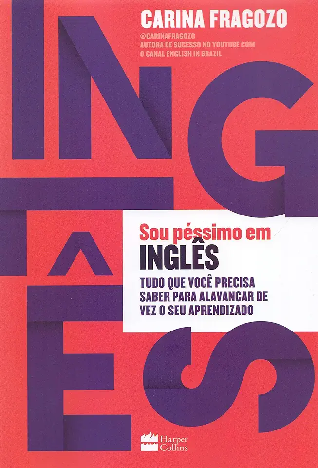 Capa do Livro Sou Péssimo em Inglês - Carina Fragozo