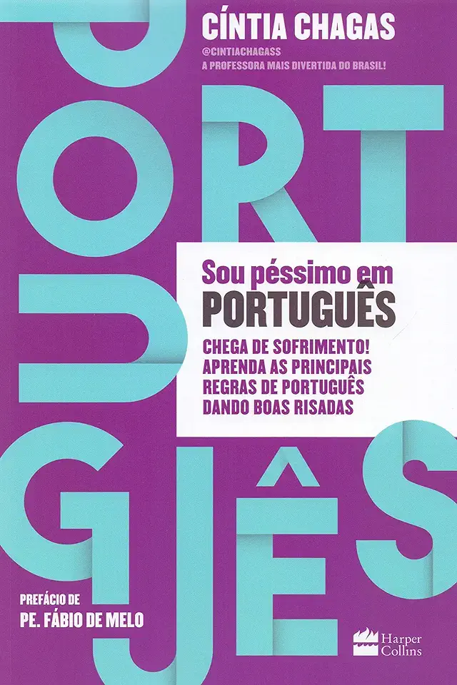 Capa do Livro Sou péssimo em português - Chagas, Cíntia