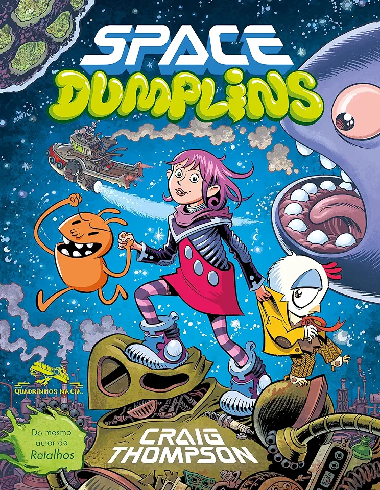 Capa do Livro Space Dumplins - Craig Thompson