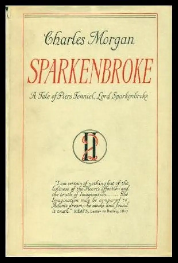 Capa do Livro Sparkenbroke - Charles Morgan