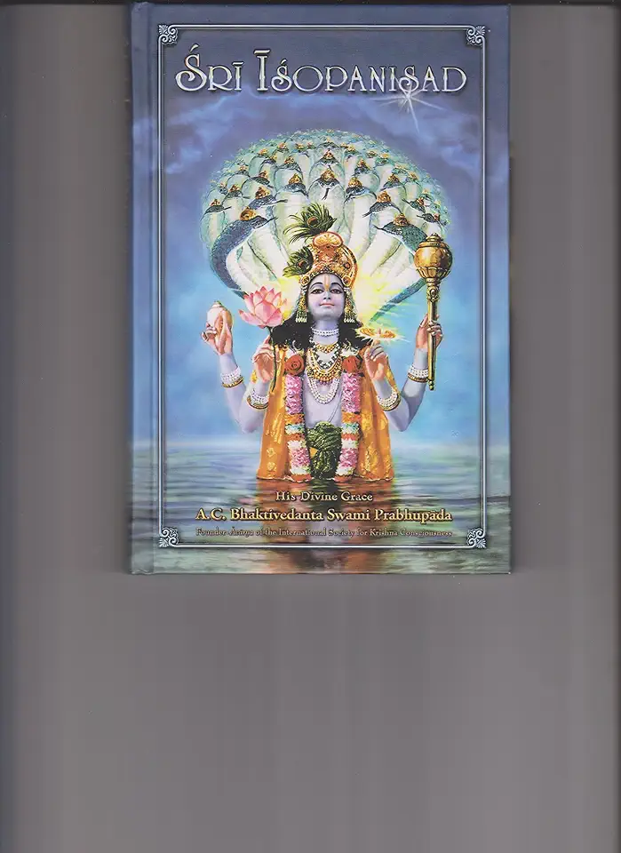 Capa do Livro Sri Isopanisad - A. C. Bhaktivedanta Swami Prabhupãda