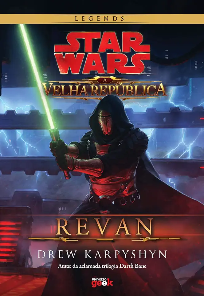 Capa do Livro Star Wars: A Velha República - Revan - Capa Dura - Karpyshyn, Drew