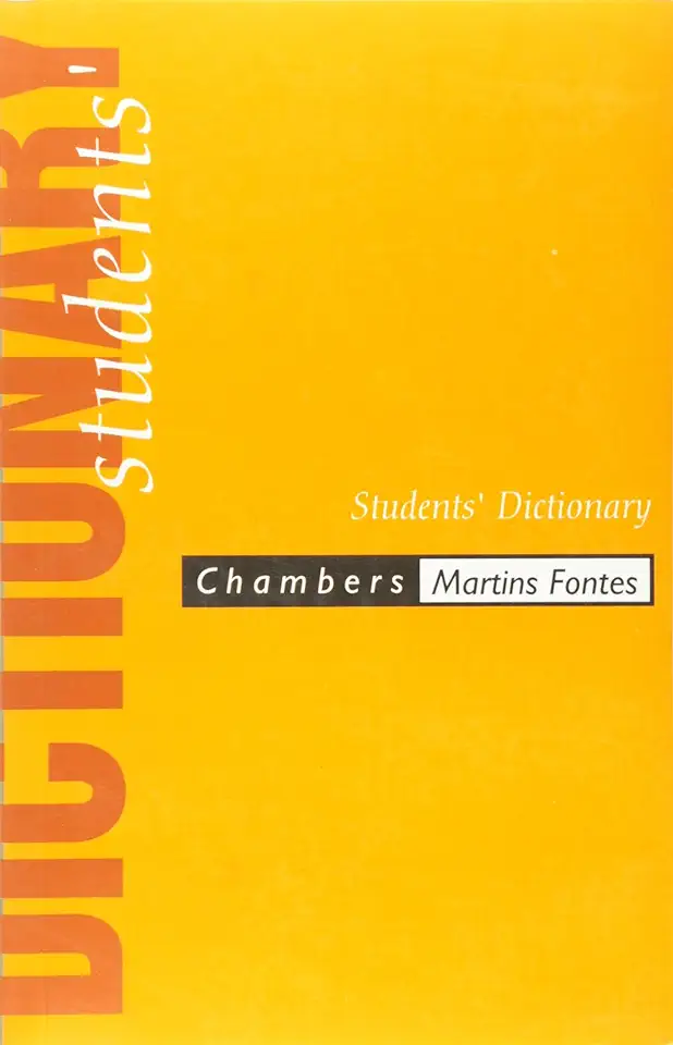 Capa do Livro Students Dictionary - Chambers