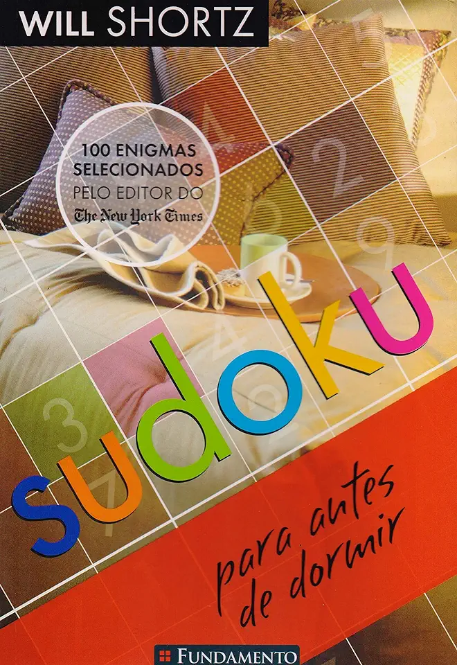 Capa do Livro SUDOKU PARA ANTES DE DORMIR - Will Shortz