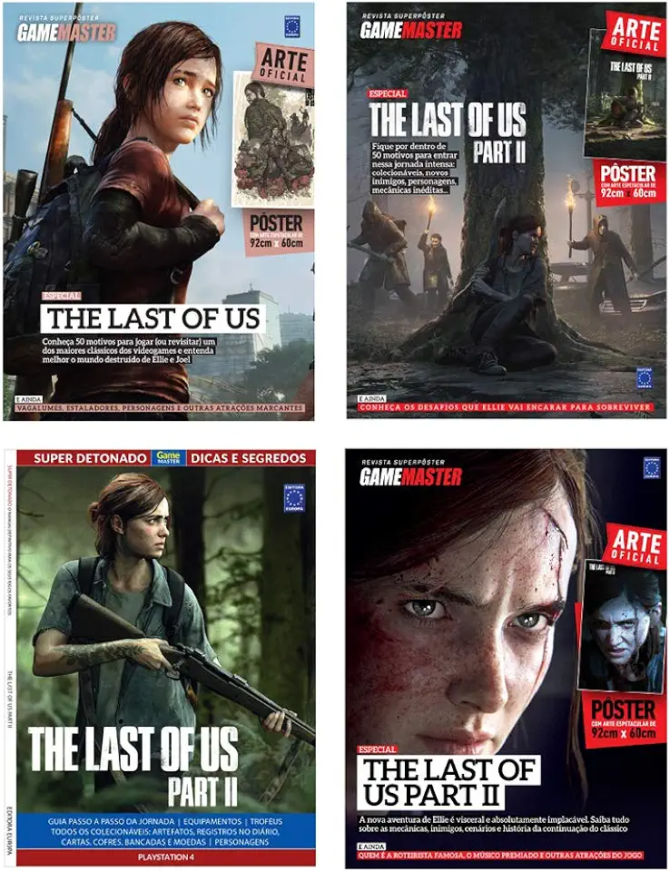 Capa do Livro Super Detonado Dicas E Segredos - The Last Of Us Part Ii - Editora Europa