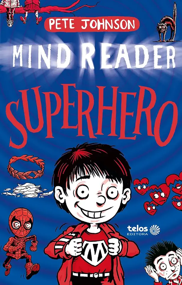 Capa do Livro Superhero - Mind Reader - Johnson, Pete