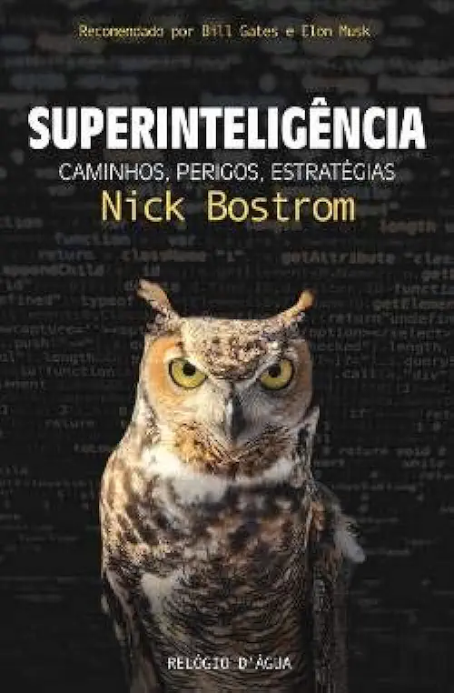 Capa do Livro Superinteligência - Caminhos, Perigos, Estratégias - Nick Bostrom