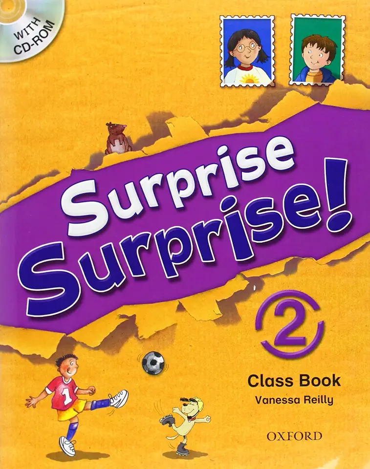 Capa do Livro Surprise Surprise! 1 - Class Book - With Cd-rom - Vanessa Reilly