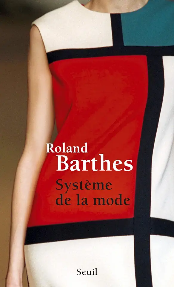 Capa do Livro Système de La Mode - Roland Barthes