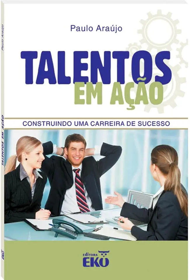 Capa do Livro Talentos Em Ação - Paulo Araújo