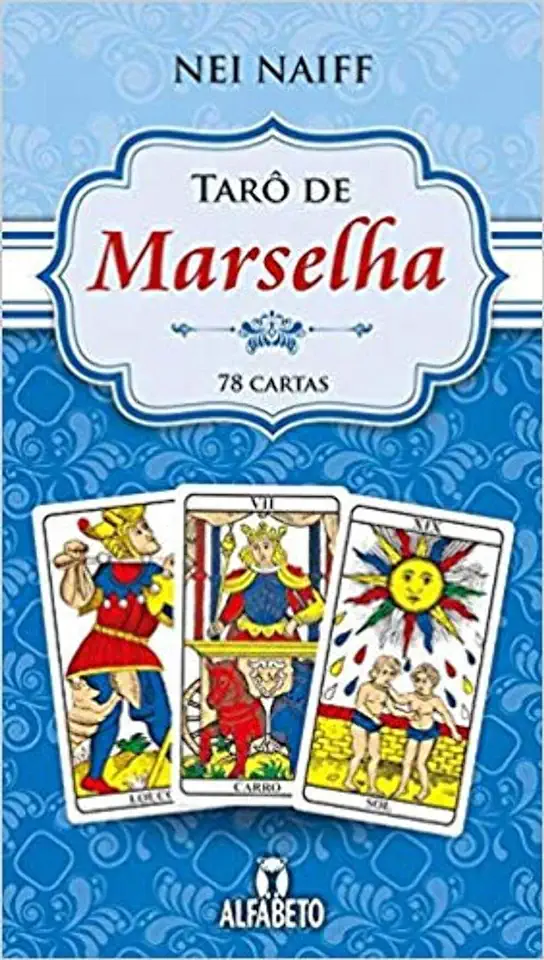 Capa do Livro Tarot de Marselha - Nei Naiff