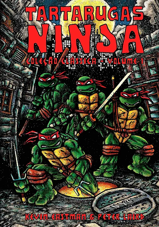 Capa do Livro Tartarugas Ninja - Coleção Classica Vol. 1 - Eastman