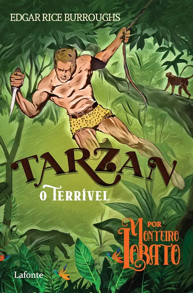 Capa do Livro Tarzan, o Destemido - Edgar Rice Burroughs