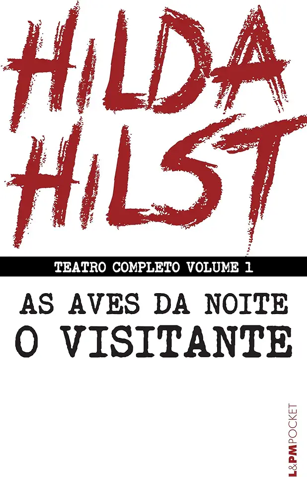 Capa do Livro Teatro Completo - Hilda Hilst