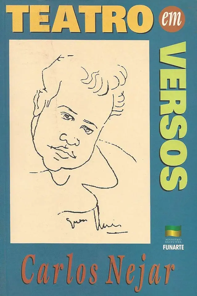 Capa do Livro Teatro Em Versos - Carlos Nejar