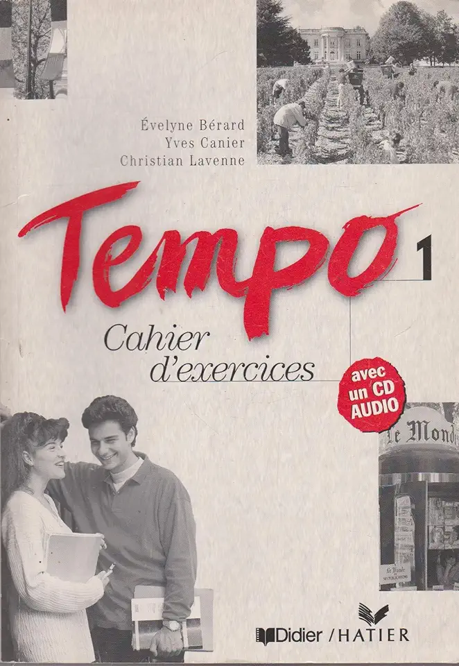 Capa do Livro Tempo 1 - Cahier Dexercices - Évelyne Bérard - Yves Canier - Christian Lavenne