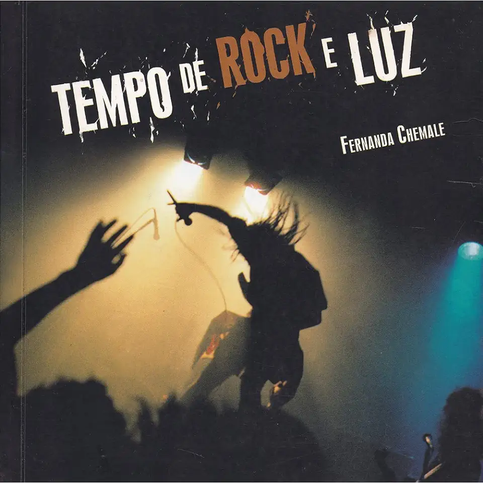 Capa do Livro Tempo de Rock e Luz - Fernanda Chemale