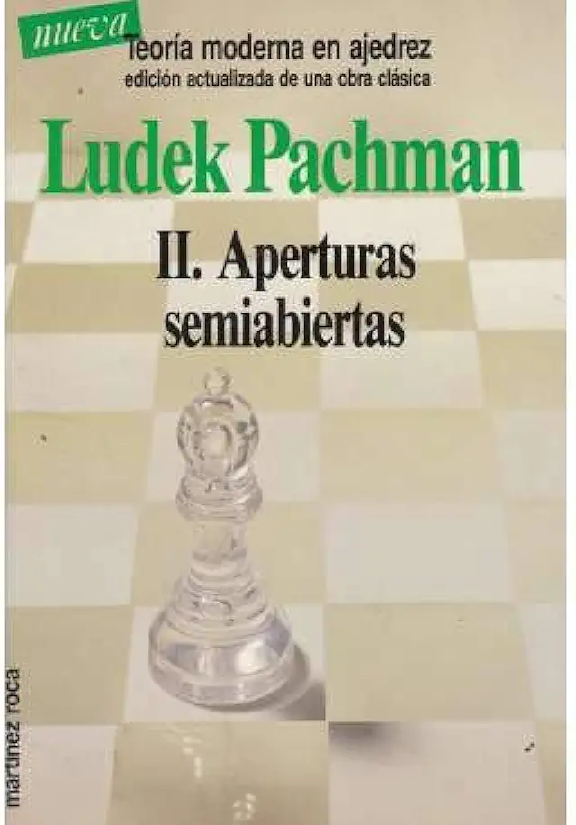 Capa do Livro Teoria Moderna En Ajedrez Aperturas Semi-abiertas - Ludek Pachman