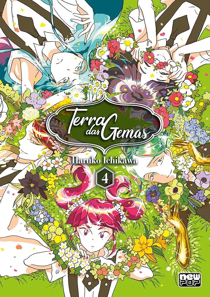 Capa do Livro Terra das Gemas (Houseki No Kuni) - Vol. 04 - Ichikawa, Haruko