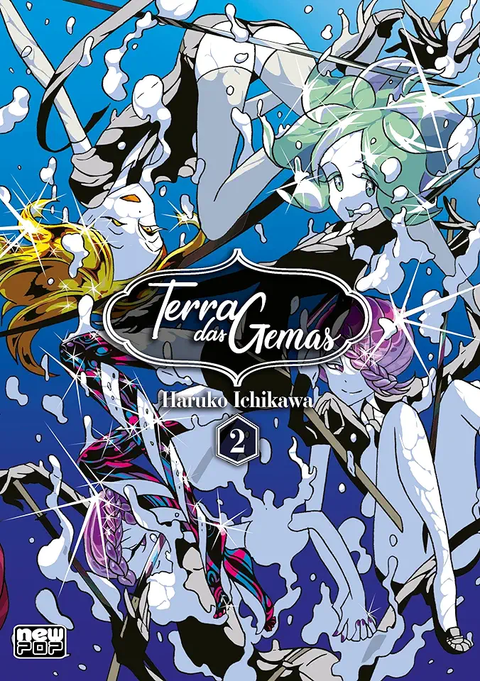 Capa do Livro Terra das Gemas (Houseki no Kuni): Volume 02 - Haruko Ichikawa