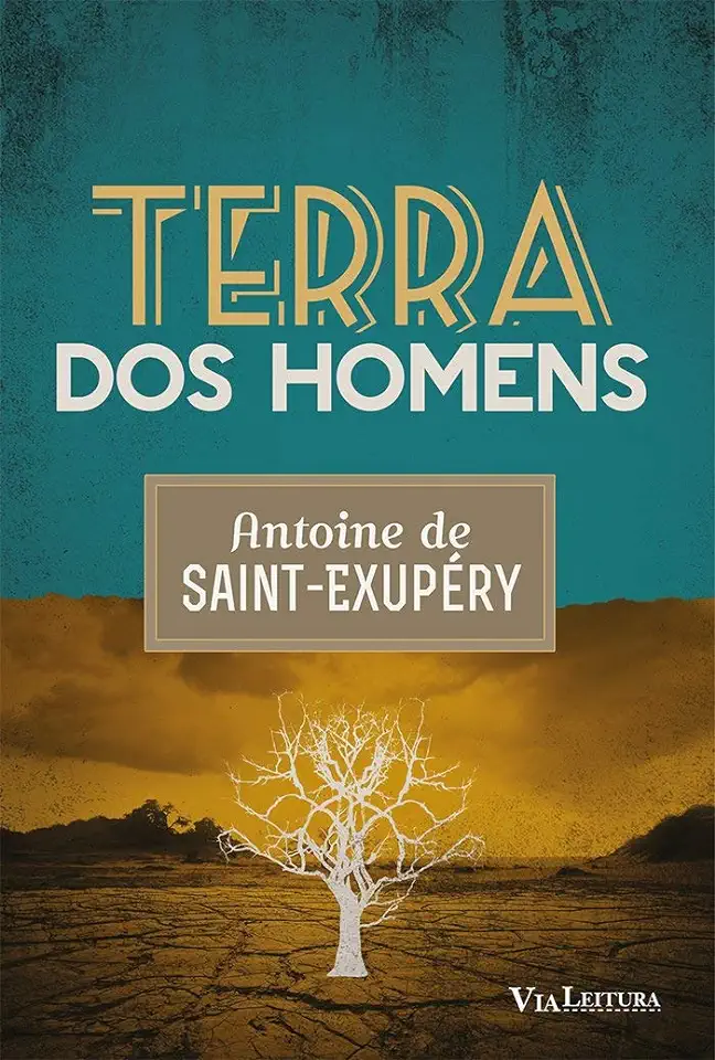 Capa do Livro Terra dos Homens - Antoine de Saint-exupéry