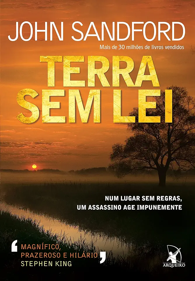 Capa do Livro Terra sem Lei - John Sandford