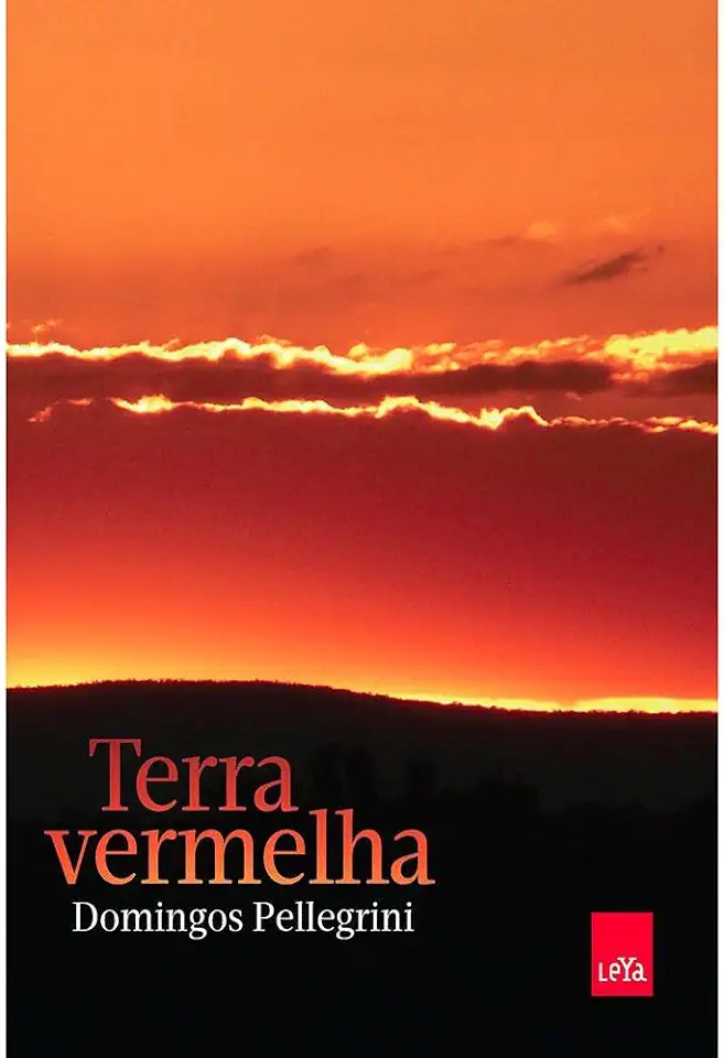 Capa do Livro Terra Vermelha - Domingos Pellegrini