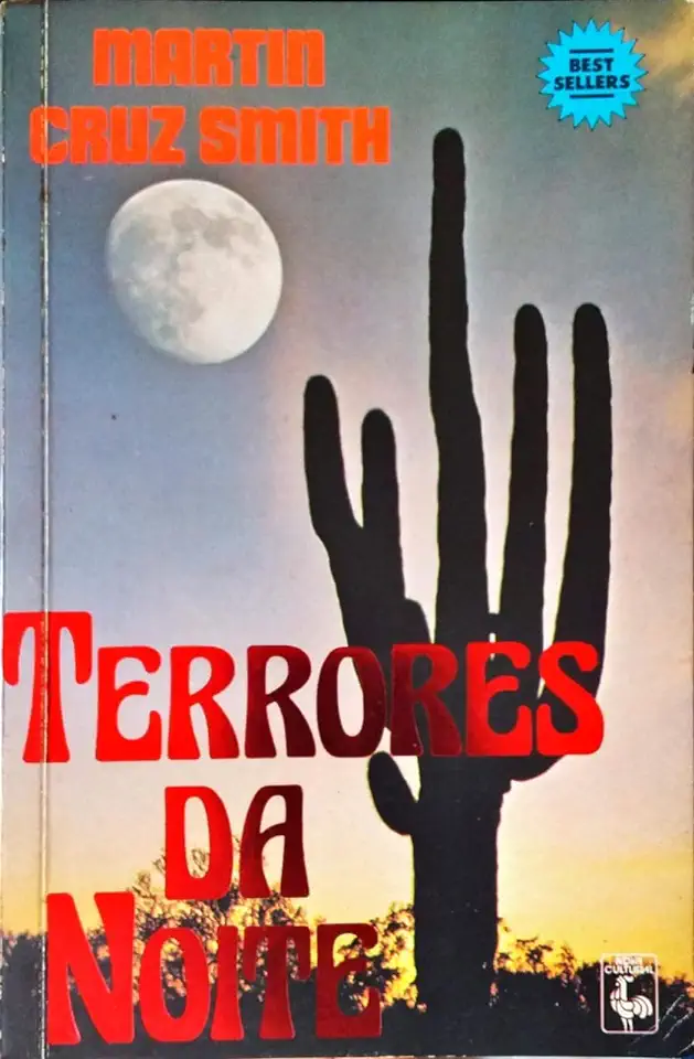 Capa do Livro Terrores da Noite - Martin Cruz Smith