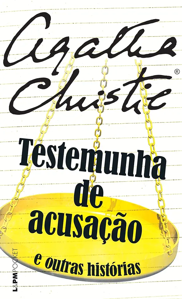 Capa do Livro Testemunha da Acusação - Agatha Christie