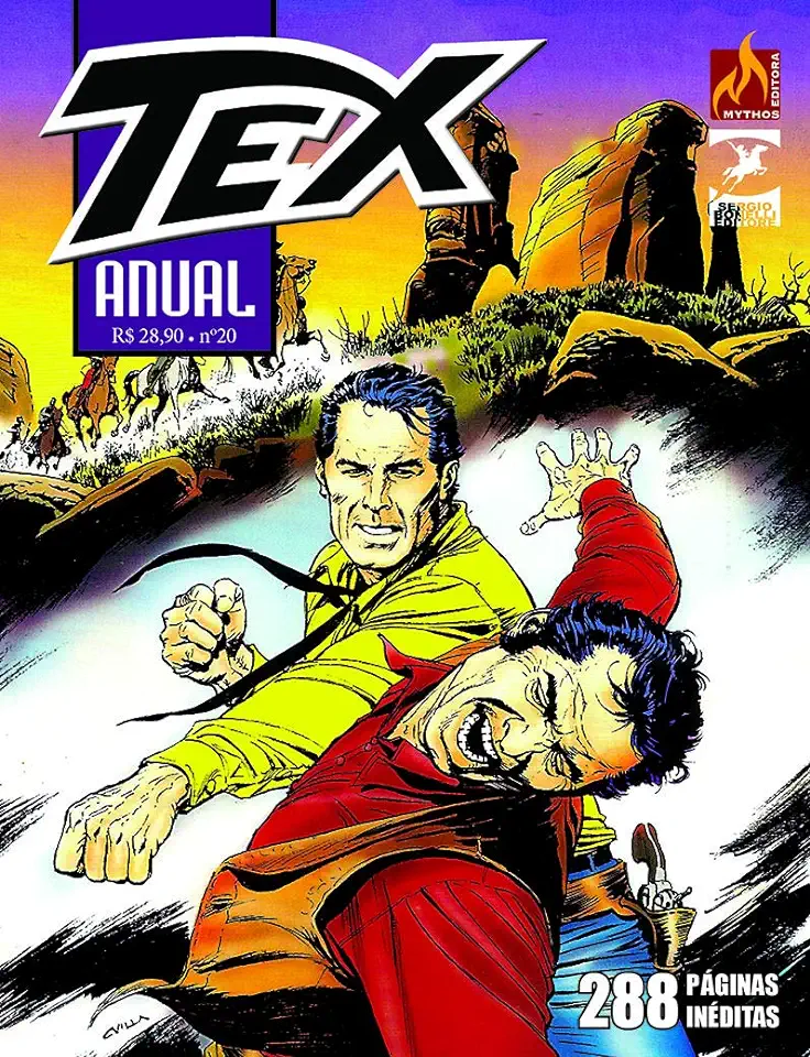 Capa do Livro Tex Anual Nº 020 - Ruju, Pasquale