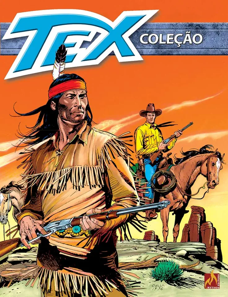 Capa do Livro Tex Coleção Nº 482 - A morte de um amigo - Nizzi, Claudio