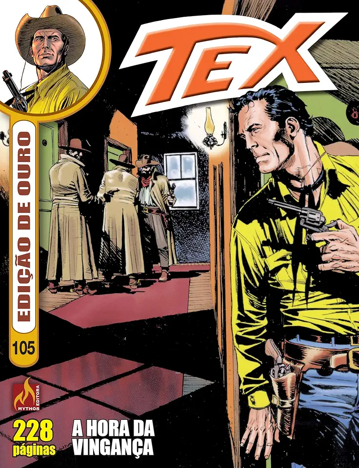 Capa do Livro Tex edição de ouro Nº 105 - Nizzi, Claudio