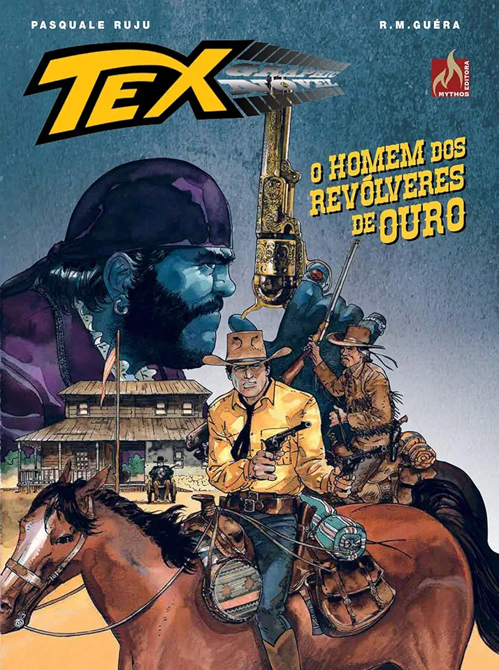 Capa do Livro Tex graphic novel Nº 08 - Ruju, Pasquale