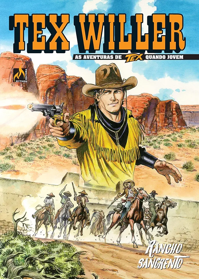 Capa do Livro Tex Willer Nº 07 - Rancho sangrento - Boselli, Mauro