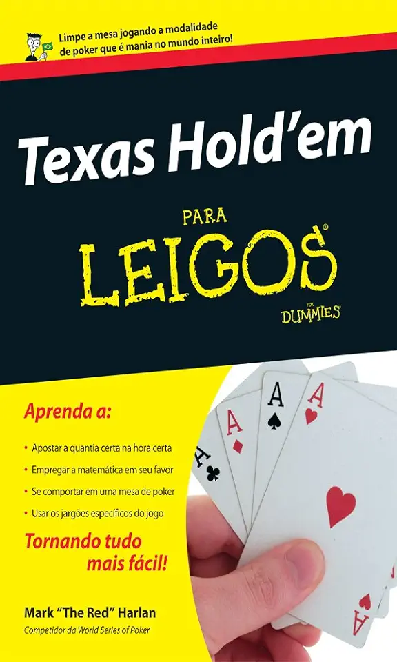 Capa do Livro Texas Holdem para Leigos - Mark Harlan