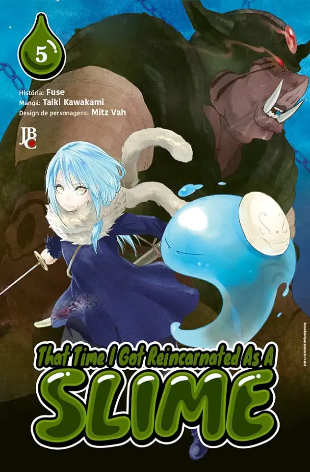 Capa do Livro That Time I Got Reincarnated As A Slime - Vol. 05 - Fuse