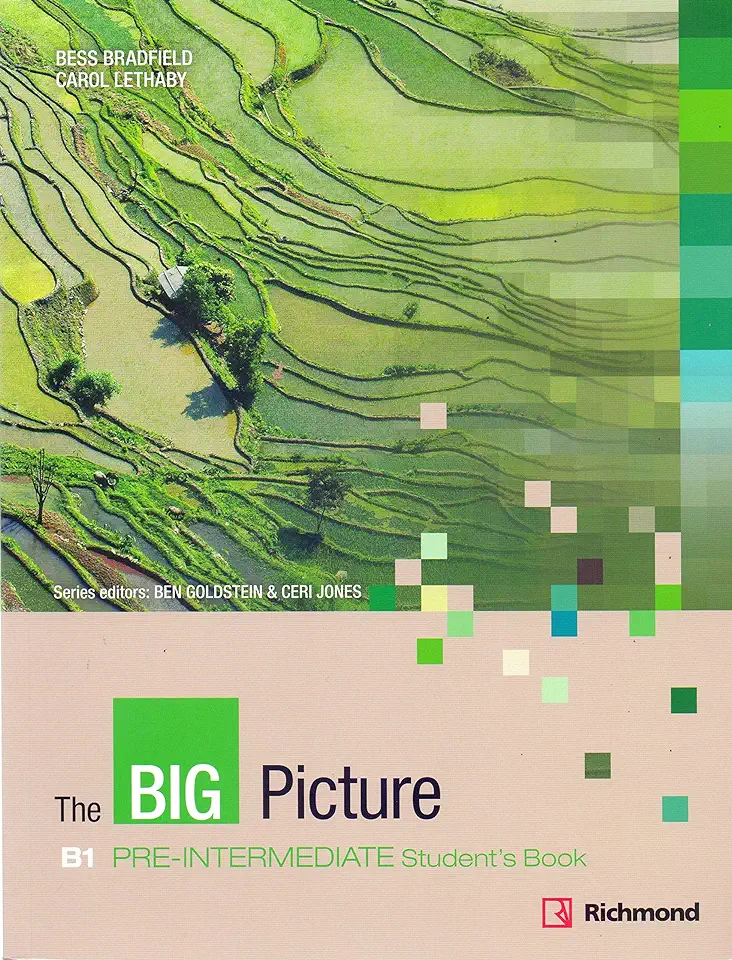 Capa do Livro The Big Picture  B1 + Intermediate Students Book - Ben Goldstein