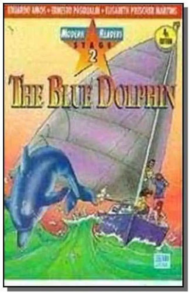 Capa do Livro The Blue Dolphin - Eduardo Amos