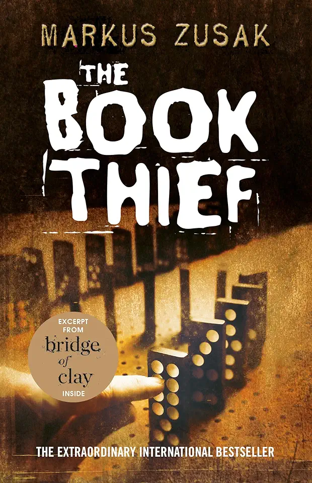 Capa do Livro The Book Thief - Markus Zusak