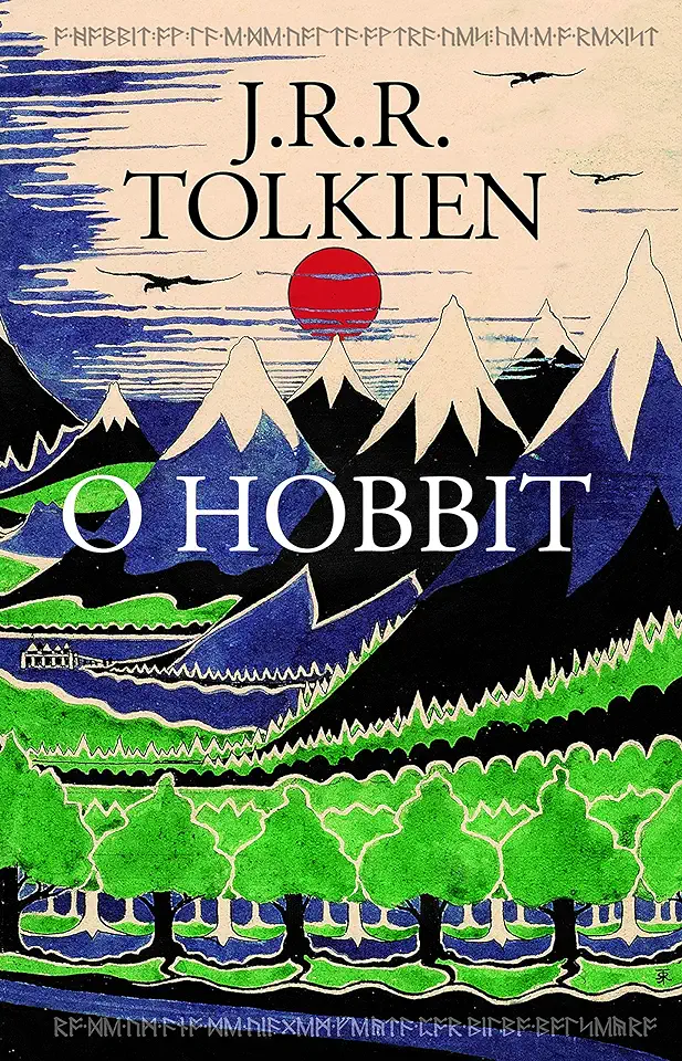 Capa do Livro The Hobbit - J. R. R. Tolkien