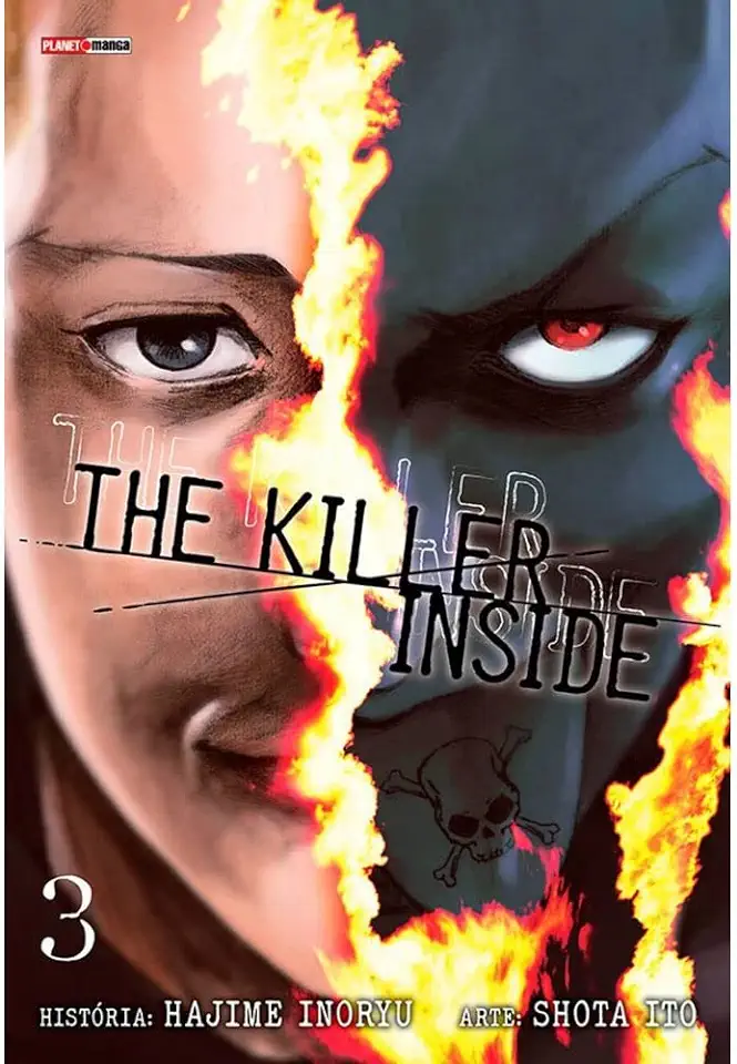 Capa do Livro The Killer Inside Vol. 3 - Inoryuu, Hajime