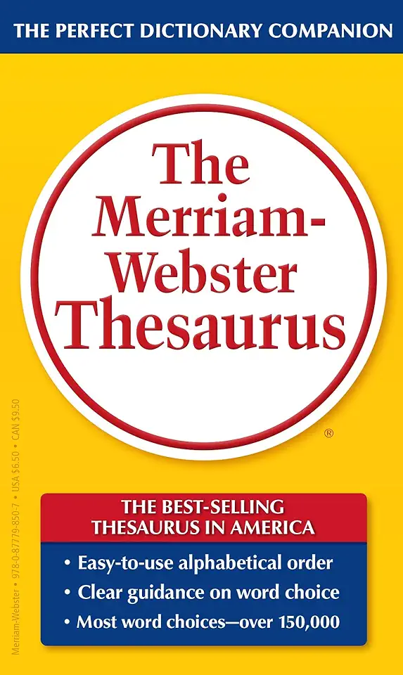 Capa do Livro The Merriam-webster Thesaurus - Merriam-webster