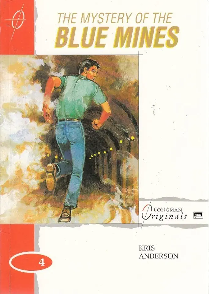 Capa do Livro The Mystery of the Blue Mines - Kris Anderson