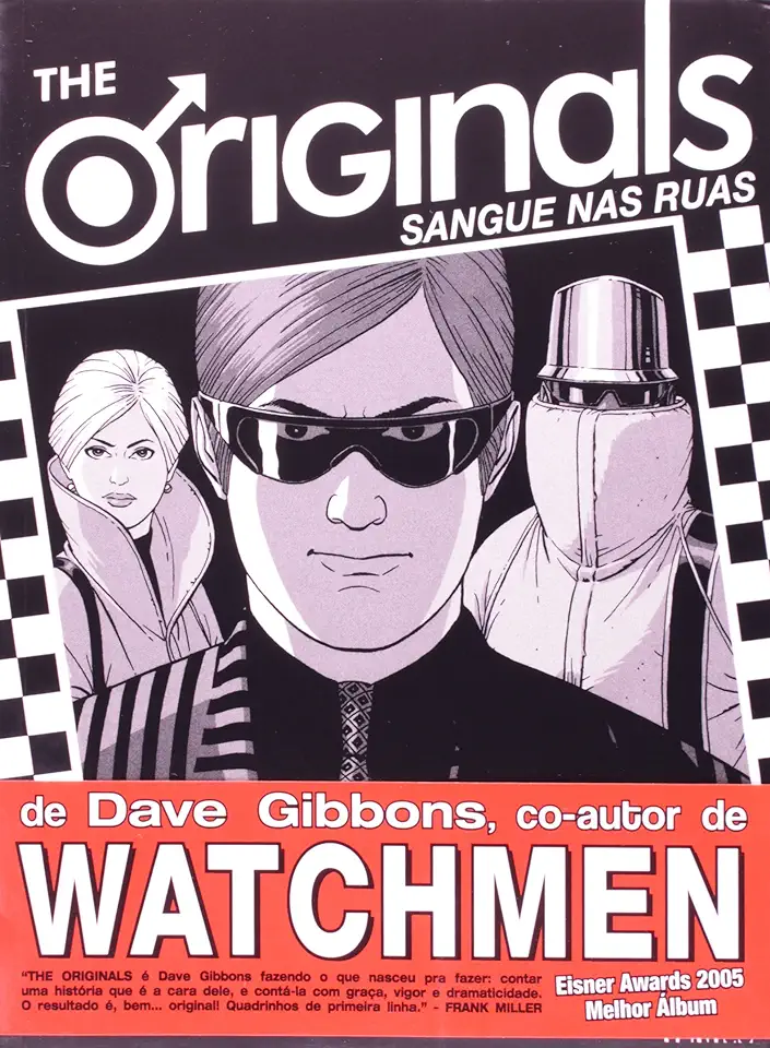 Capa do Livro The Originals - Sangue nas Ruas - Dave Gibbons