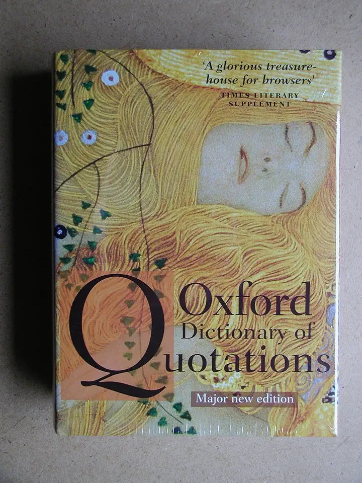 Capa do Livro The Oxford Dictionary of Quotations - Elizabeth Knowles