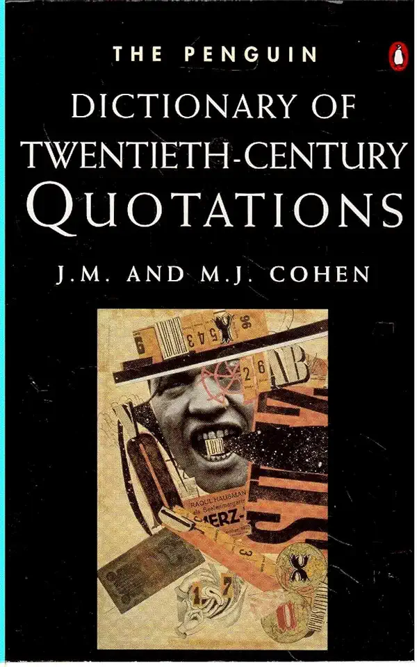 Capa do Livro The Penguin Dictionary of Quotations - J. M. and M. J. Cohen