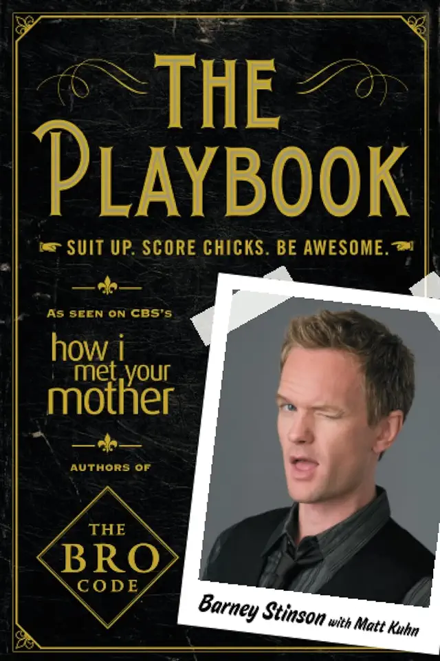 Capa do Livro The Playbook - Barney Stinson / Matt Kuhn