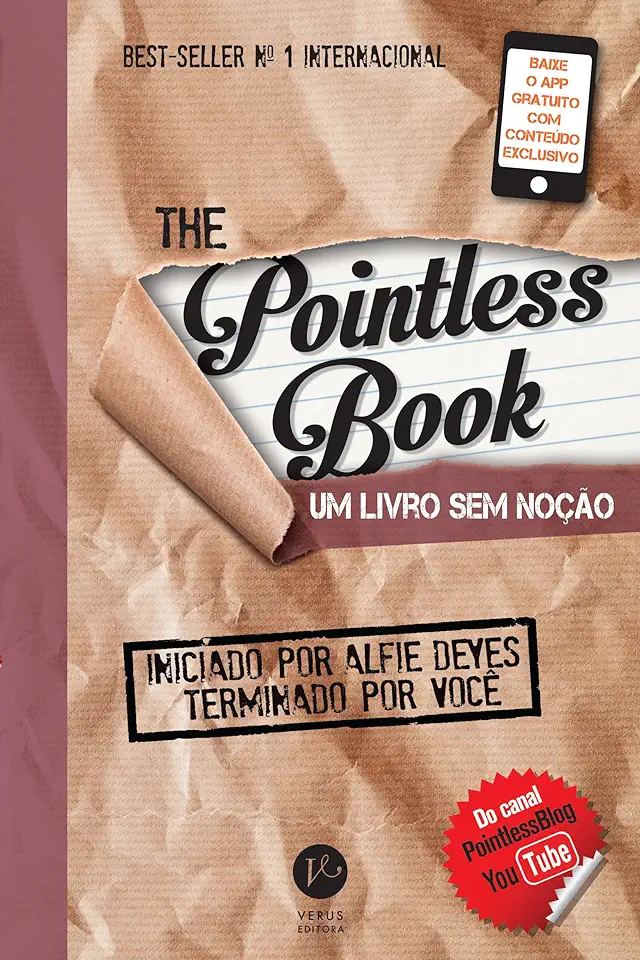 Capa do Livro The Pointless Book - um Livro Sem Noção - Alfie Deyes