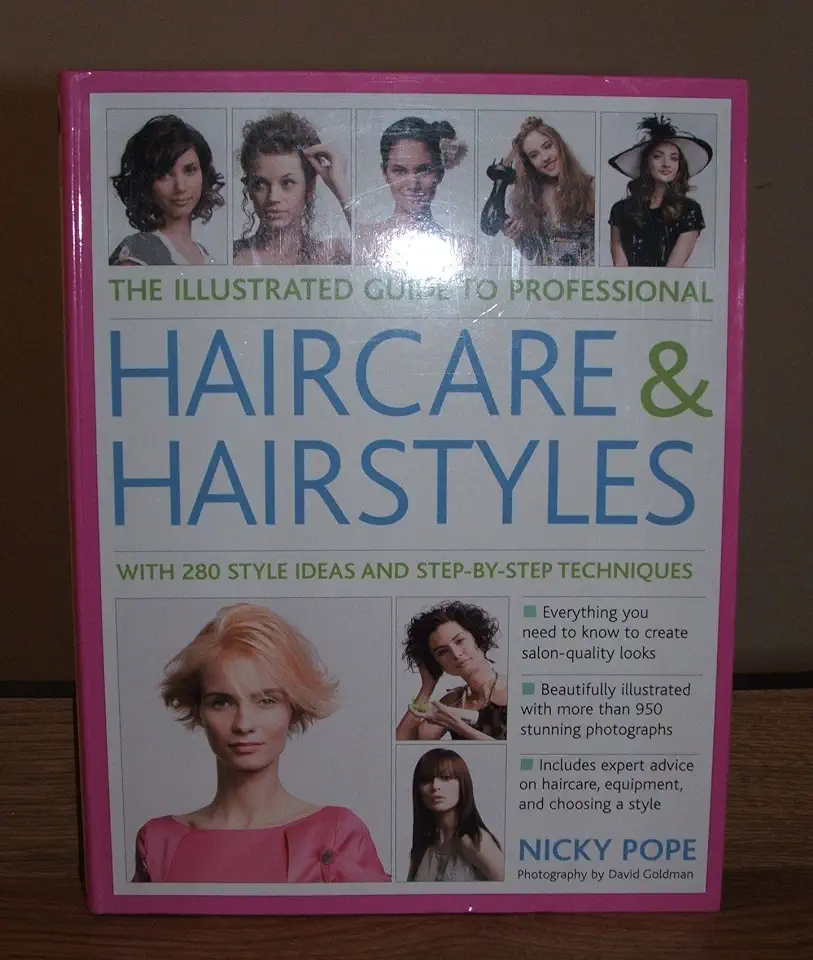 THE PROFESSIONALS ILLUSTRATED GUIDE TO HAIRCARE & HAIRSTYLES - POPE - NICKY POPE