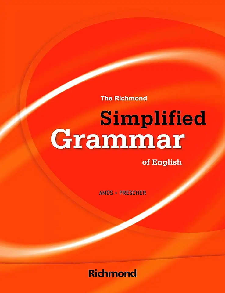 Capa do Livro The Richmond Simplified Grammar of English - Amos Prescher